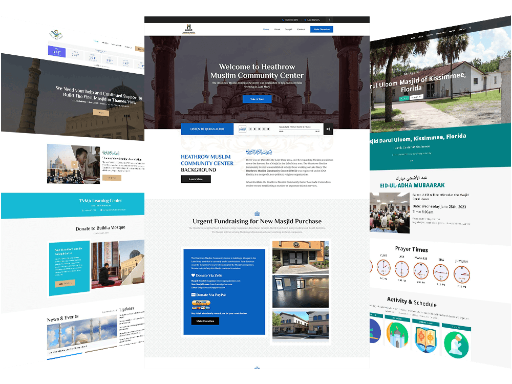 masjid websites