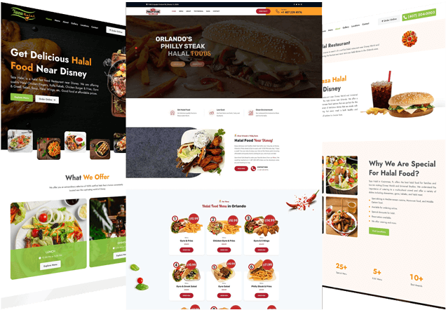 CMS-Based Restaurant Website