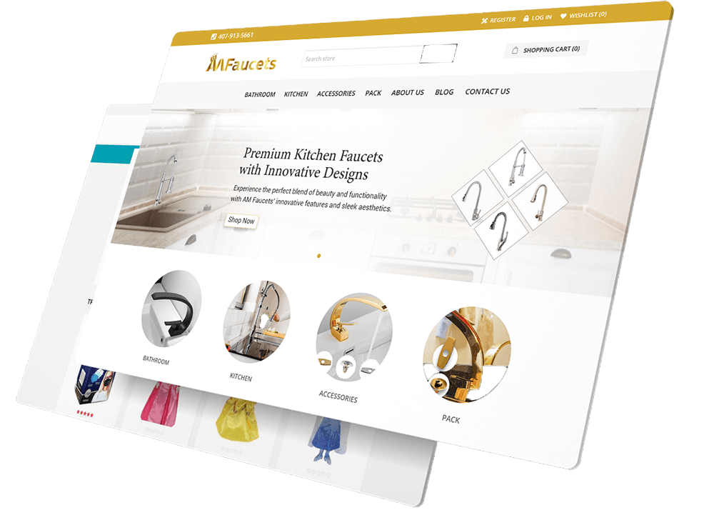 Advanced Product Catalog for eCommerce Website