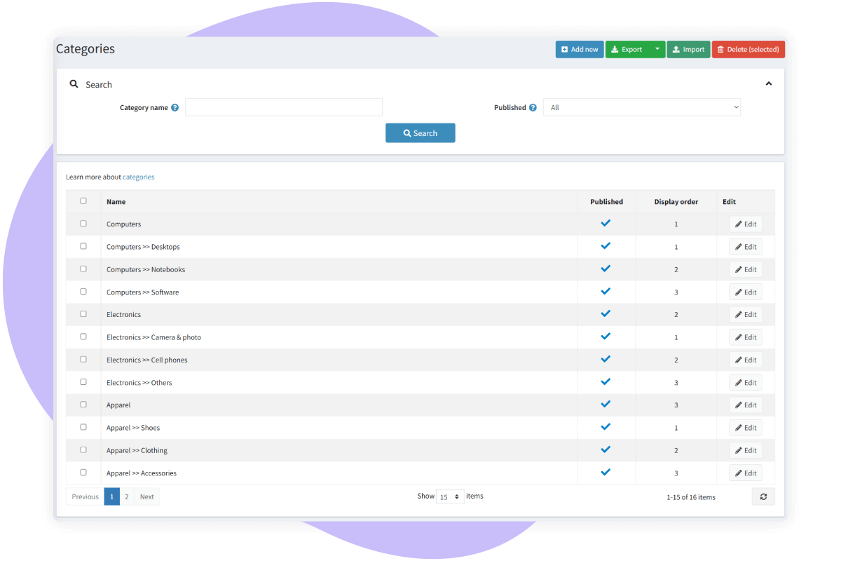 Categories – Organize Products for Better Navigation