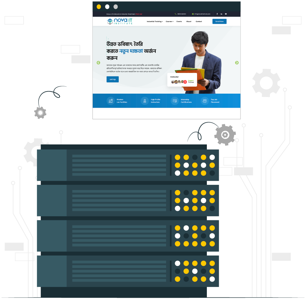 Power Your Business Website with Premium Web Hosting