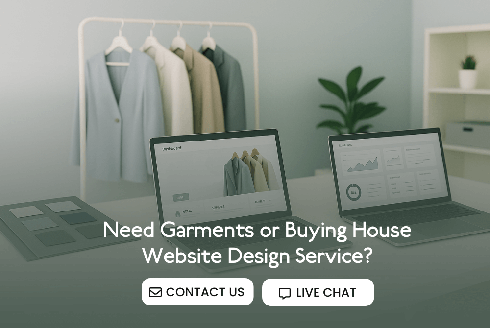 Garments & Buying House Website Design in Bangladesh – Professional & Affordable