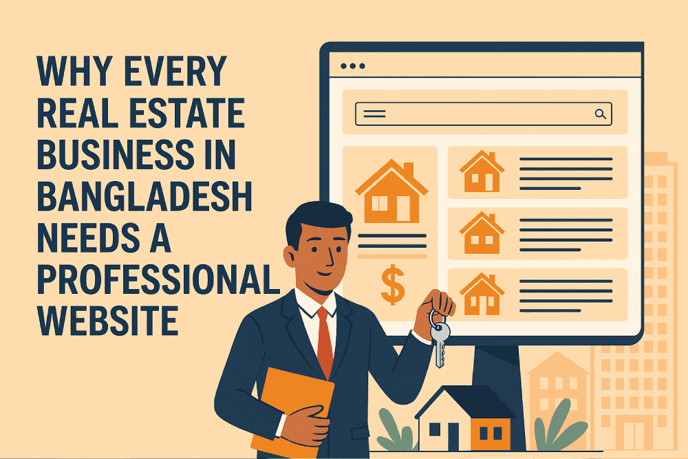 Professional Website for Real Estate Business in Bangladesh